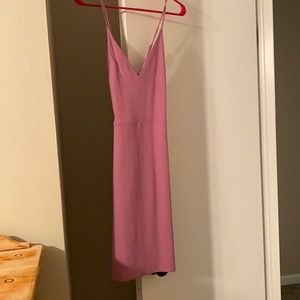 Pink/purple midi dress